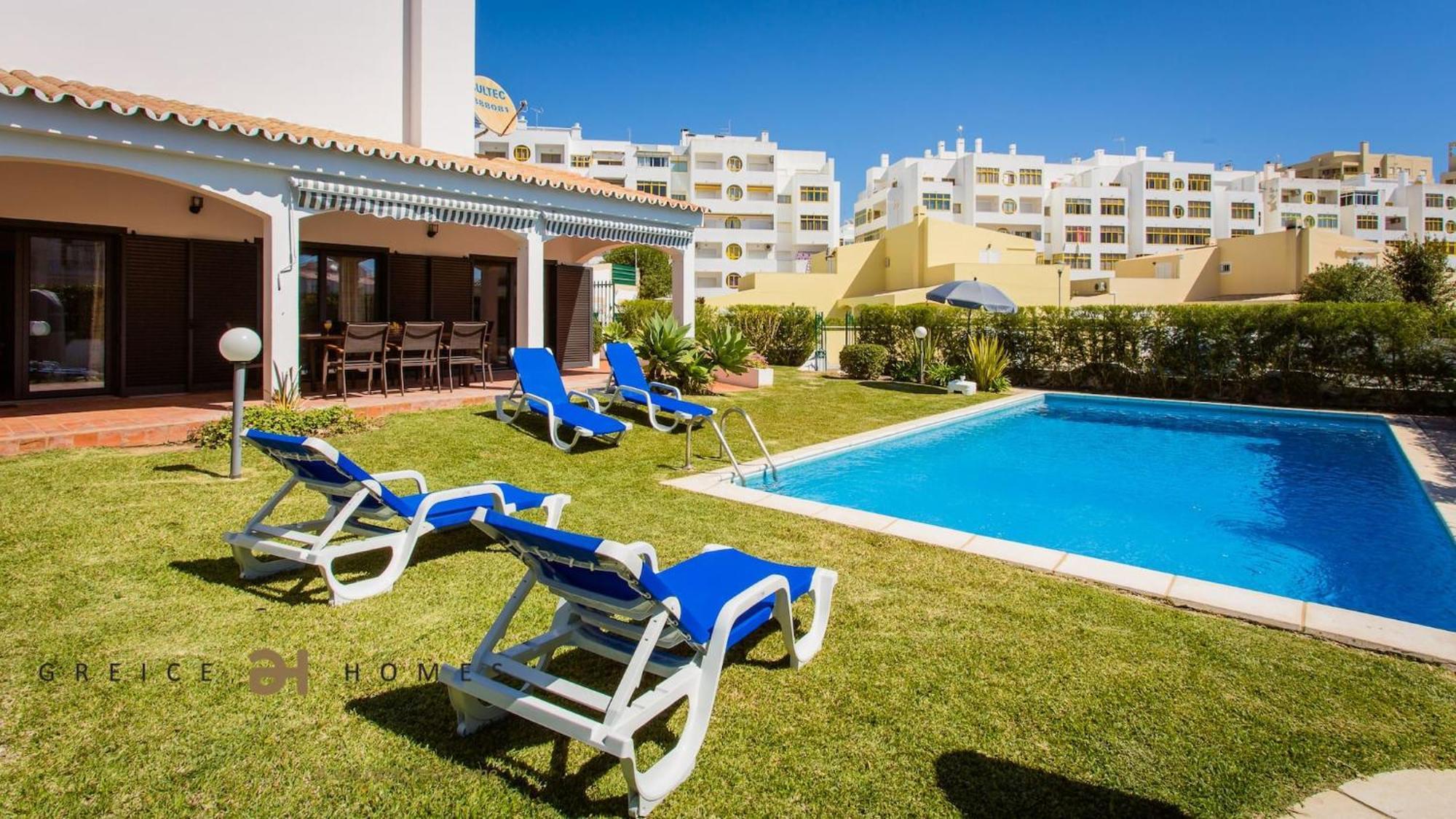 Greice Homes-650 Meters From The Beach, 4 Bedrooms Villa For Holidays In Vilamoura-Quarteira Extérieur photo